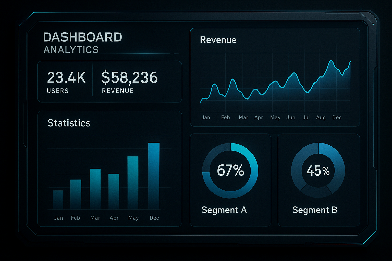 realistic futuristic dashboard analytics with easy to use text-1