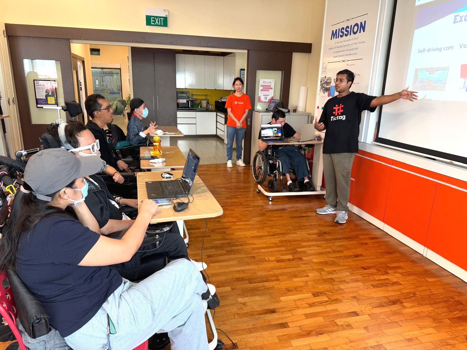 Tictag team with MDAS sharing about AI