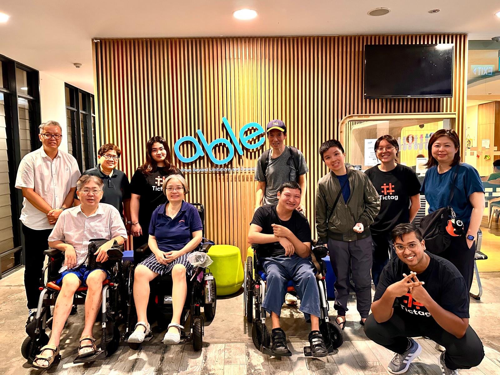 Tictag Team with ABLE Team